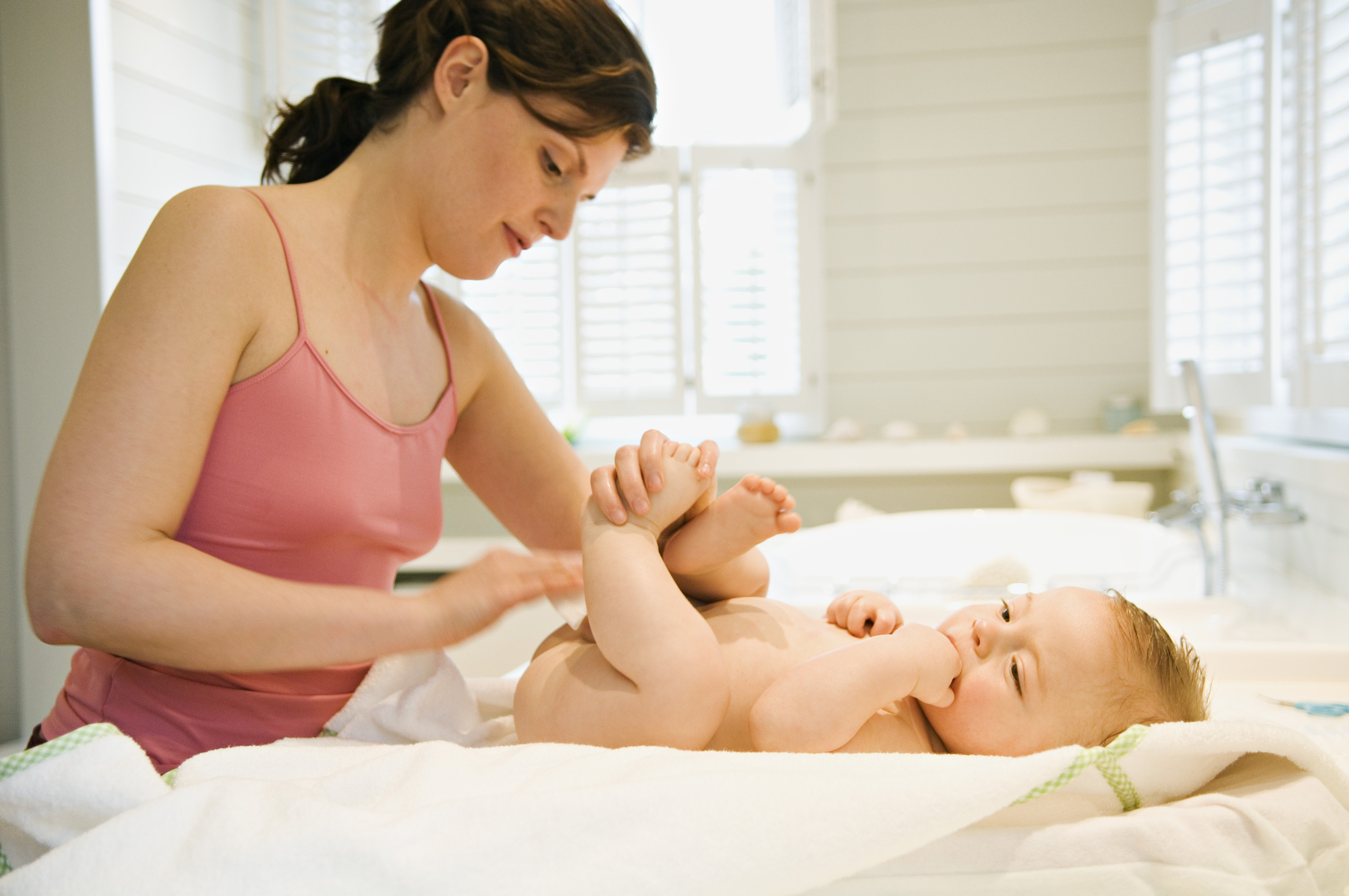 Đồ dùng vệ sinh cho bé Ve sinh cho be