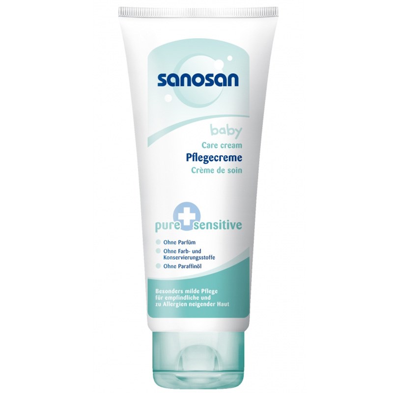 Kem trị hăm Sanosan Pure Sensitive Panthenol Ointment dành cho da nhạy cảm 100ml