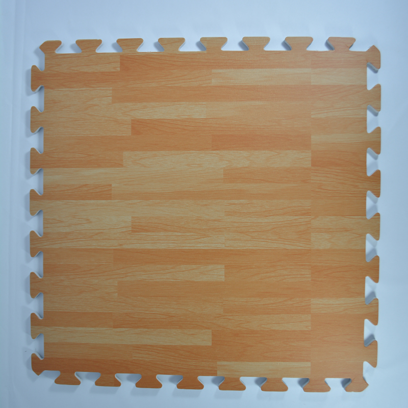 Thảm xốp lót sàn Việt Nam màu gỗ (60x60cm)