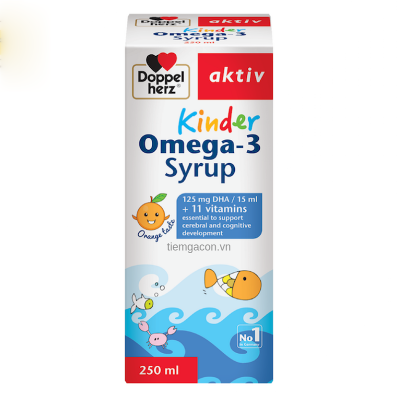 Siro Kinder Omega3 Doppelherz cho bé (250ml)