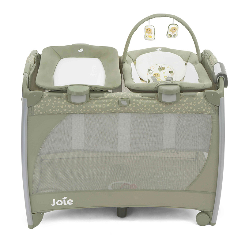 Giường cũi trẻ em Joie Excursion Change & Bounce Leo