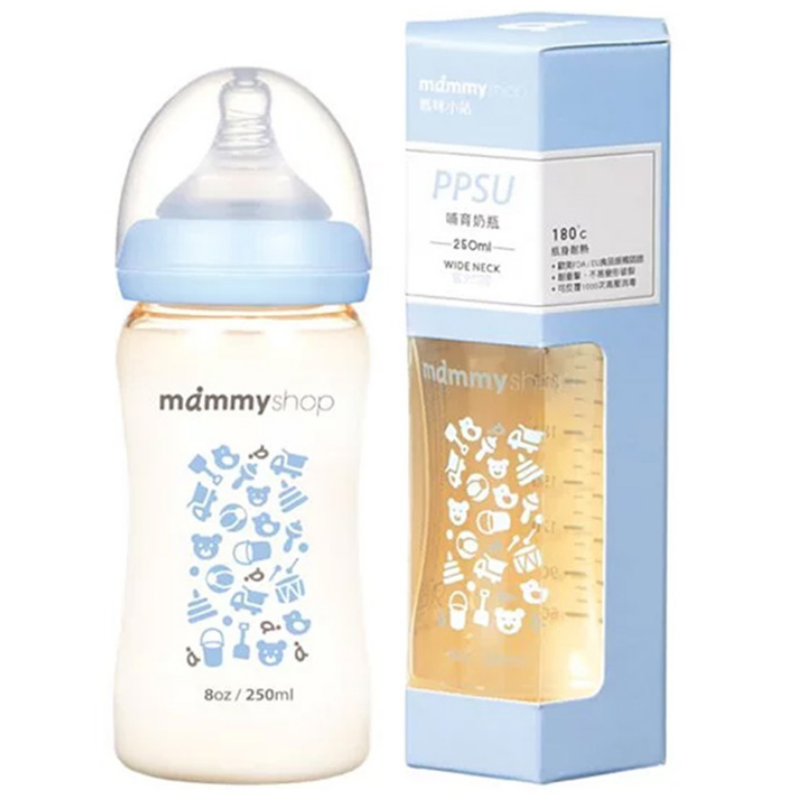 Bình sữa PPSU cổ rộng Mammy 250ml