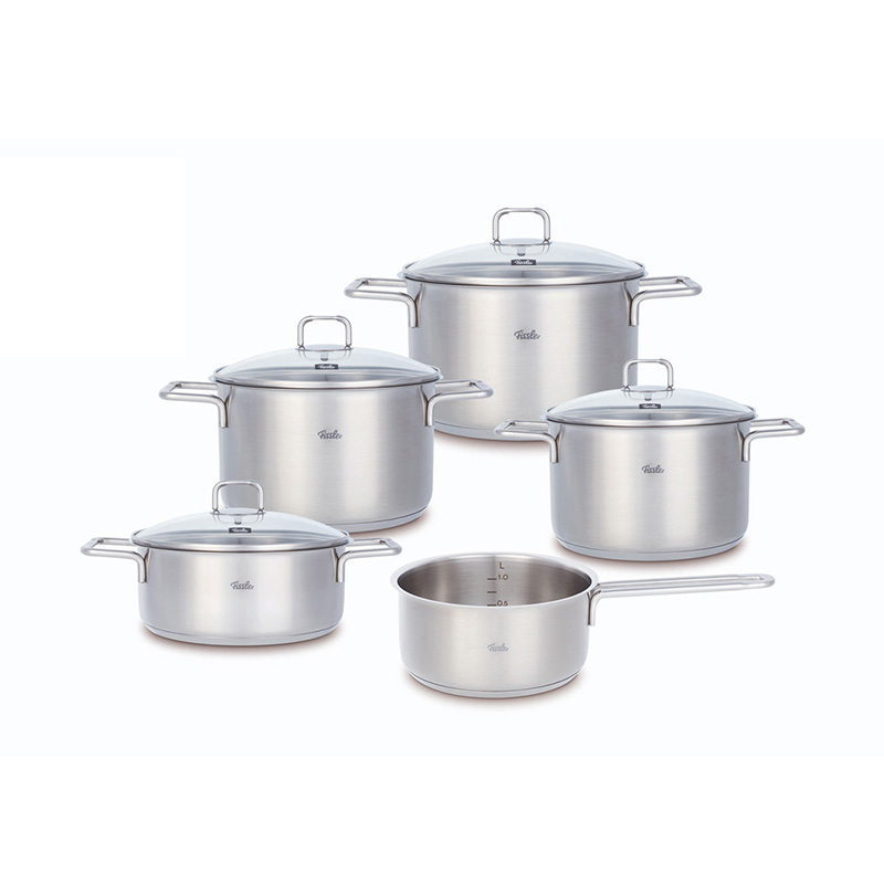 Fissler Häppchen 14cm | Pentola Induzione Acciaio 1L con Coperchio